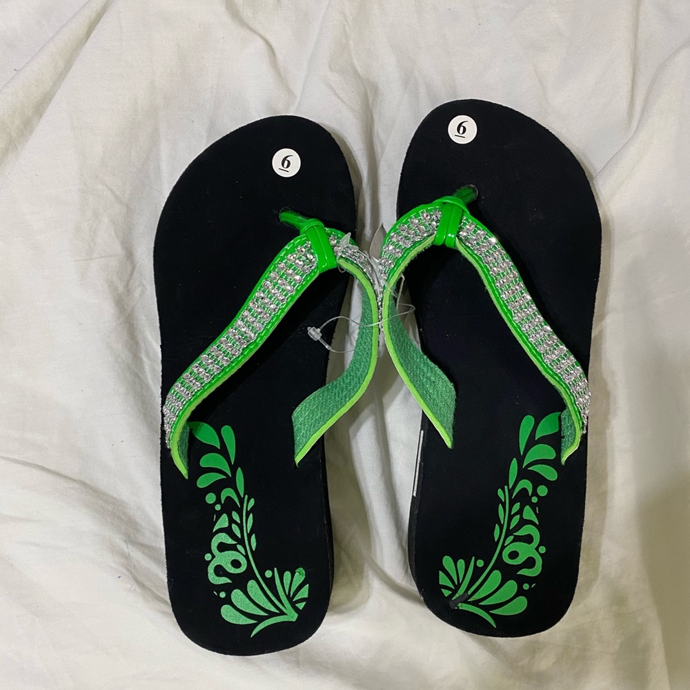 Platform beach sandals